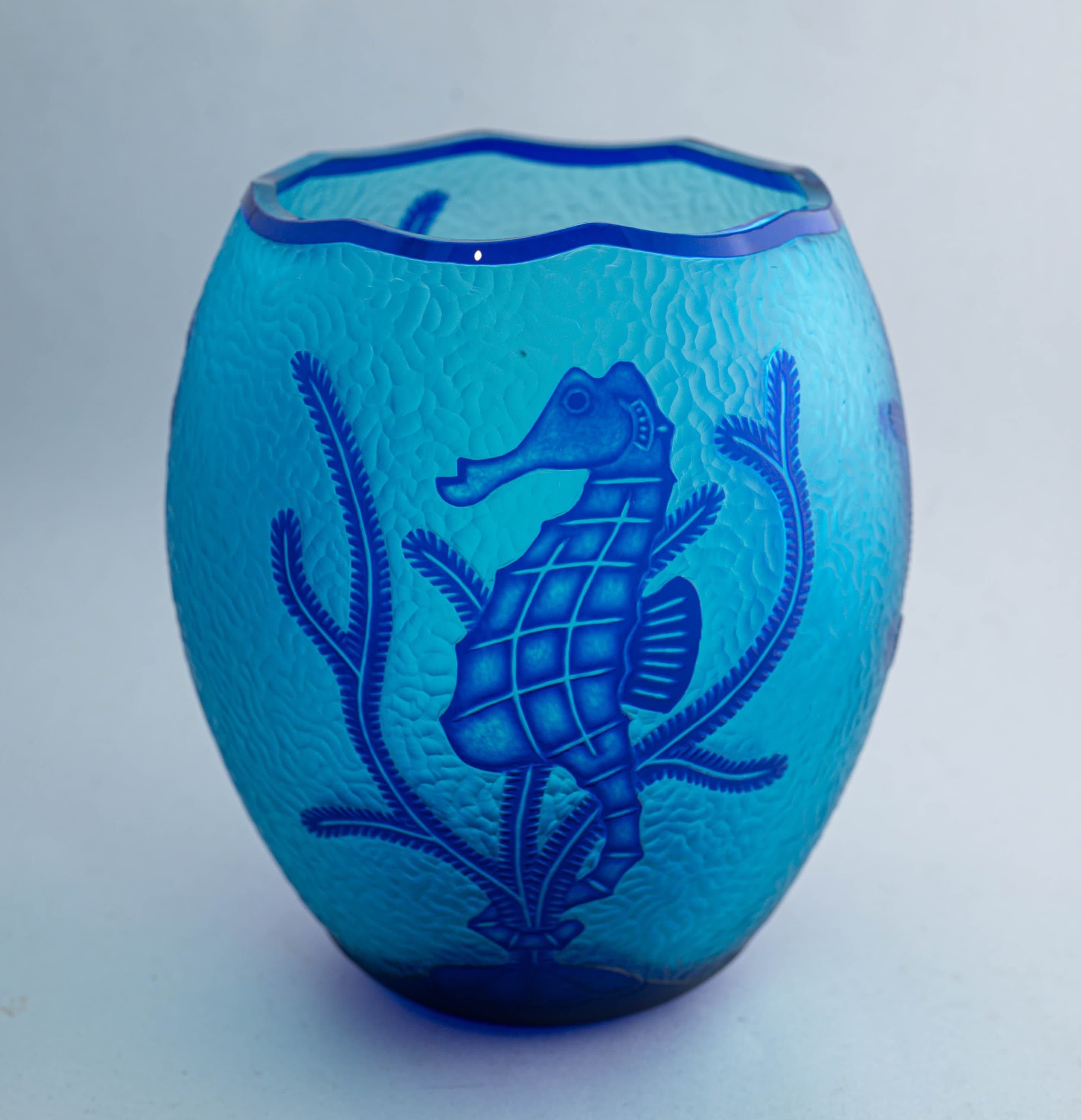 Blue Seahorse